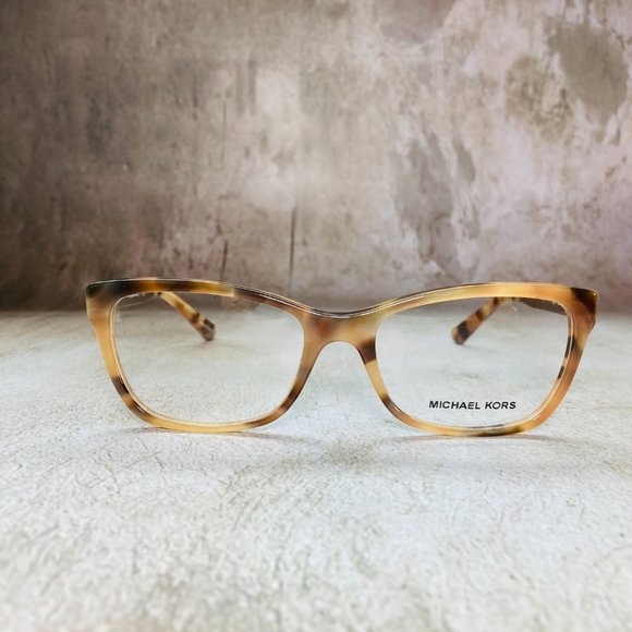 Michael Kors Square Brown Eyeglasses Frames NWOT - Picture 2 of 11